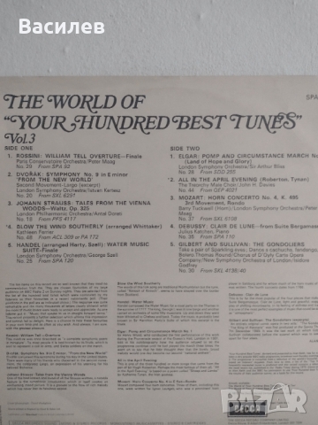 Грамофонна плоча с класическа музика