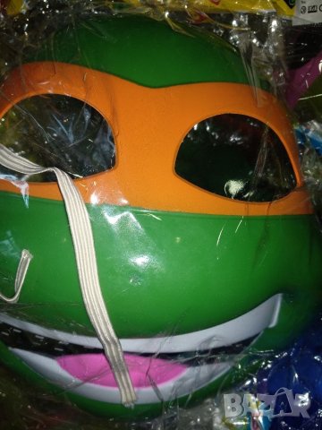 Твърда маска на костенурка нинджа Леонардо, снимка 1 - Играчки за стая - 31895656