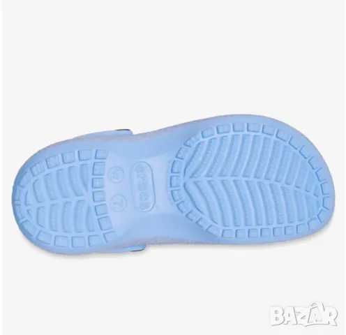 Crocs  Classic Platform Glitter Clog номер 36 .5-37    чехли ​с блясък на платформа, снимка 4 - Чехли - 50194758