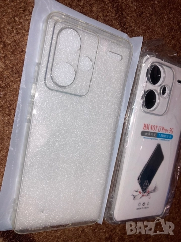 Противоударен + втори прозрачен силиконов кейс за Xiaomi Redmi Note 13 Pro+ 5G, снимка 3 - Калъфи, кейсове - 51838895