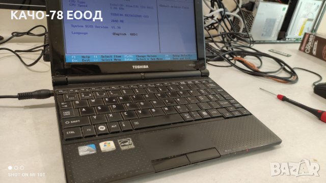 Лаптоп Toshiba NB500-110 , снимка 1 - Части за лаптопи - 41951184