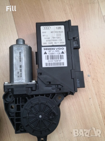 Audi A4 B6 / B7 мотори на предни прозорци 8E1959801B 8E1959802B, снимка 3 - Части - 53823389