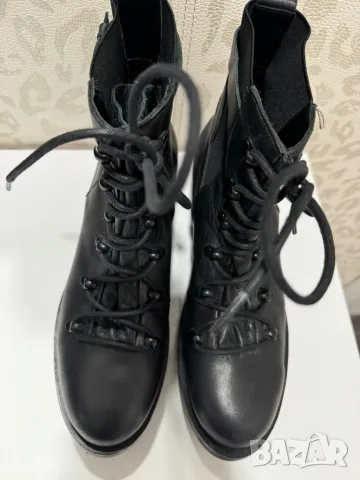 ZARA боти,40 номер естествена кожа, снимка 4 - Дамски боти - 48018937