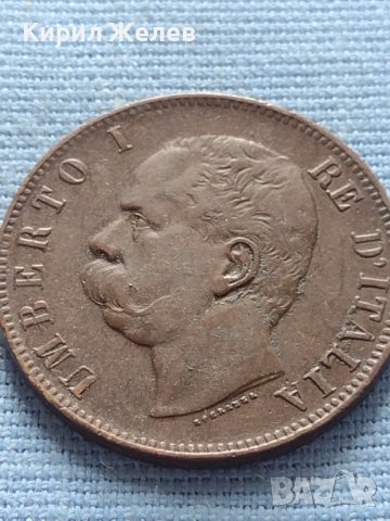 Рядка монета 10 чентезима 1893г. Италия Умберто първи за КОЛЕКЦИОНЕРИ 30443, снимка 5 - Нумизматика и бонистика - 42682859