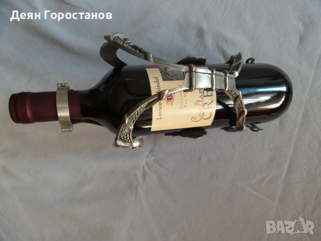 Уникална стойка за вино, кошничка, снимка 6 - Прибори за хранене, готвене и сервиране - 40711202