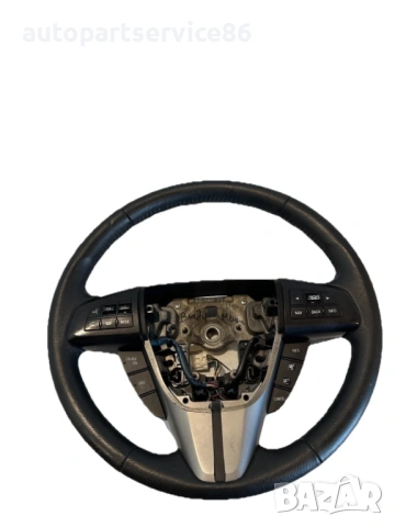 Кормилно колело с бутонни превключватели кожа MZR-CD за Mazda CX-7 2.2 (2011) 