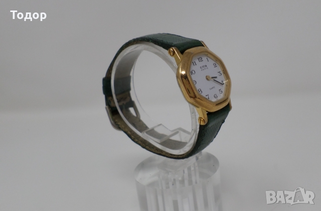 Френски дамски часовник CLYDA с каишка, снимка 4 - Дамски - 36100387