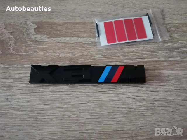 Предна решетка черна емблема BMW X3M 