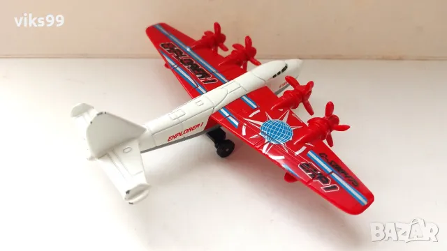 Matchbox Seaplane 2008 N7617 Red White Blue Explorer 1, снимка 4 - Колекции - 47850985