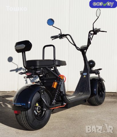 Електрически Чопър EcoWay citycoco EEC06 20Ah 2000W с документи, снимка 7 - Мотоциклети и мототехника - 41391918