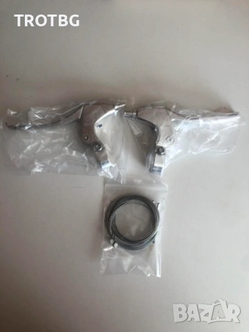 Чифт спирачни лостове със жило за MTB велосипеди