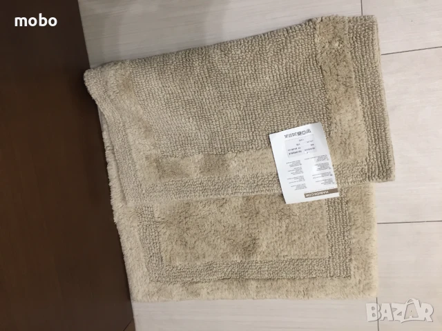 Постелка за баня- двустранна , марка HABIDECOR-, РАЗМЕРИ 60/80СМ, 100 % ПАМУК, снимка 4 - Килими - 50726363