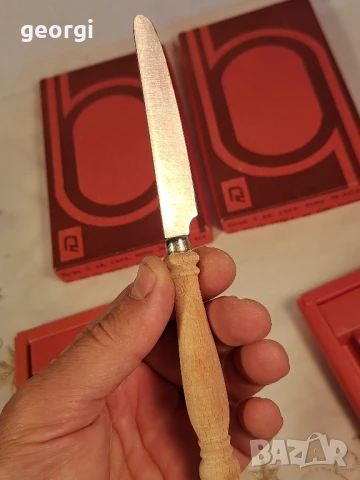 комплект вилици и ножове за хранене Петко Денев Габрово 26/2, снимка 6 - Прибори за хранене, готвене и сервиране - 50679081