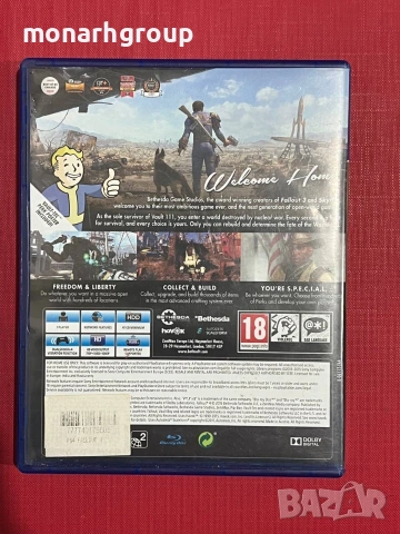 Игра за PS4 Fallout 4, снимка 3 - Игри за PlayStation - 53116553