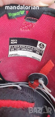 Burton ION size 44.5 snowboard обувки , снимка 3 - Зимни спортове - 53508035