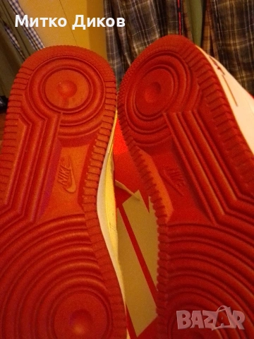 Nike Air Force 1 US 9.5 UK 8.5 #43 275 мм маркови нови маратонки естест.кожа, снимка 9 - Маратонки - 53525310