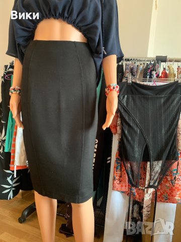 Черна пола HM, снимка 7 - Поли - 40573419