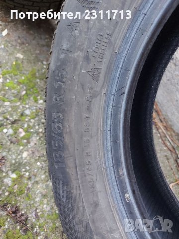 Зимни гуми Continental 185/65/15 дот 2017, снимка 7 - Гуми и джанти - 38788446