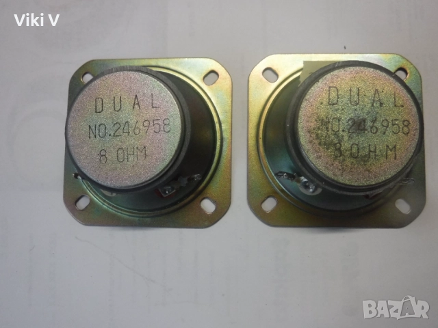 DUAL-246956 високи 70х70 мм 8 ома, снимка 4 - Тонколони - 52788376