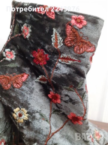 Дамски боти на висок ток, снимка 4 - Дамски боти - 41569191