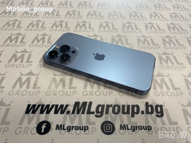 #MLgroup предлага iPhone 13 Pro 128GB Blue 100%, втора употреба
