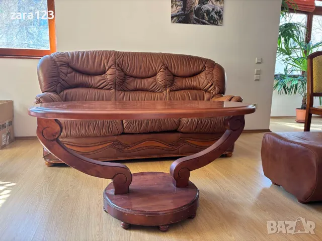 Дървена маса - масив, снимка 2 - Маси - 49441968