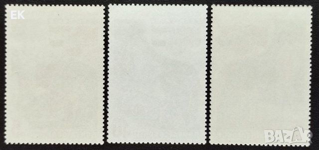 СССР, 1987 г. - пълна серия чисти марки, космос, 3*5, снимка 2 - Филателия - 41652953