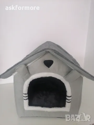 Къщичка от плат за малко куче или котка, снимка 1