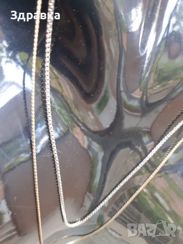 Синджирчета сребристи и златисти, снимка 3 - Колиета, медальони, синджири - 41500773