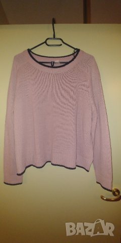 Фин пуловер на HM, L размер, снимка 2 - Блузи с дълъг ръкав и пуловери - 42318527