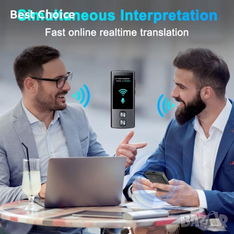 T17 AI Преводач 138 езика – Портативен с Wi-Fi и офлайн поддръжка, снимка 5 - Друга електроника - 52918808