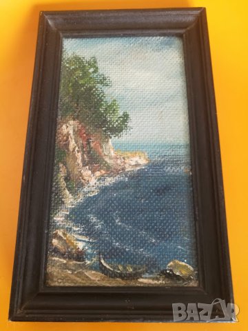 картина маслени бои рамкирана , снимка 4 - Картини - 41901264