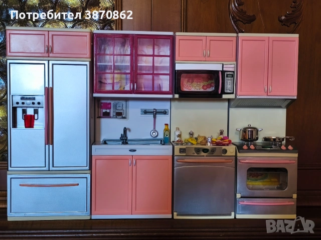Кухня от четири модула за барби