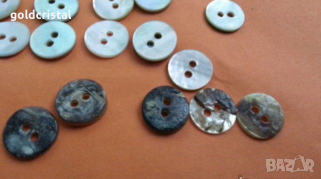 копчета от естествен седеф, снимка 3 - Антикварни и старинни предмети - 16045386