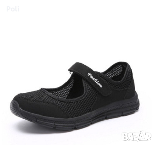 Спортни, летни дамски обувки от дишаща материя в 4 цвята - Цвят: Сив, Бял, Червен, Черно! , снимка 7 - Дамски ежедневни обувки - 44685630