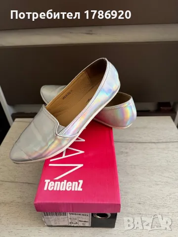 Дамски пролетни балеринки Tendenz, снимка 5 - Дамски ежедневни обувки - 24827557