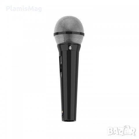 Микрофон One Plus R2853, 6.3mm, Караоке, Черен