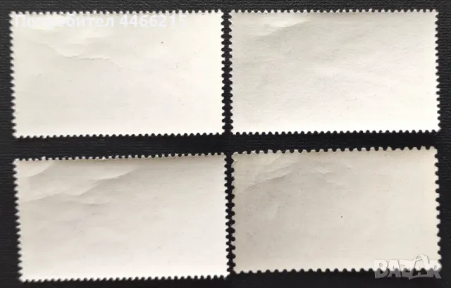 Унгария, 1961 г. - пълна серия чисти марки, космос, 5*29, снимка 2 - Филателия - 50432862