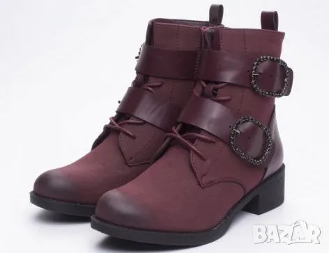 Дамски боти код23, снимка 2 - Дамски боти - 49128352