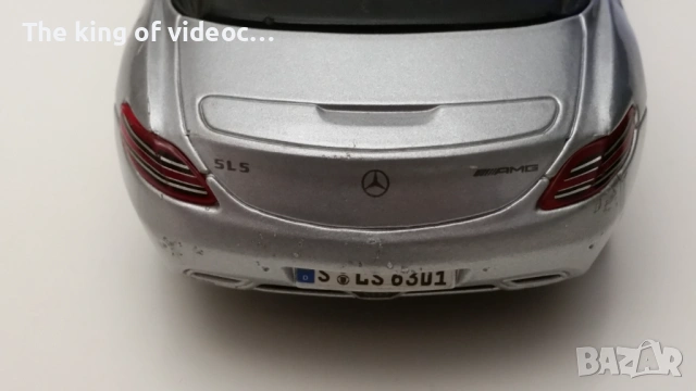 Голяма метална количка Mercedes SLS AMG , снимка 7 - Колекции - 53686295