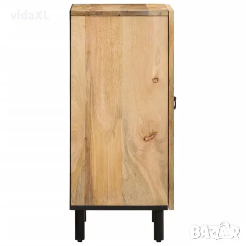vidaXL Страничен шкаф 40x33x75 см манго масивно дърво, снимка 3 - Бюфети - 56147307