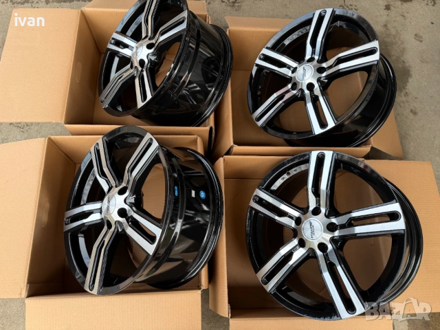4 бр. чисто нови алуминиеви джанти Inter Action 18 цола 5x114.3 , централен отвор 66.1 , ET45, 8.5J, снимка 6 - Гуми и джанти - 53290802
