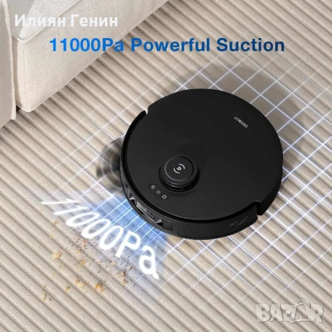DEEBOT T30S PRO Роботизирана прахосмукачка и моп с автоматично изпразване , снимка 6 - Прахосмукачки - 53290403