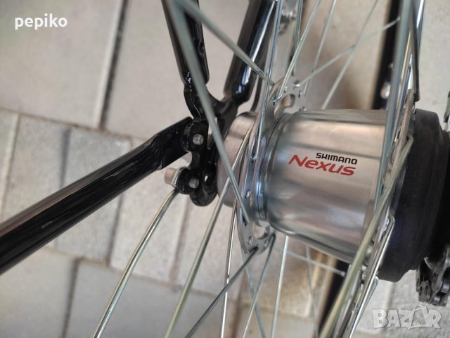 Продавам колела внос от Германия алуминиев градски велосипед CHRISSON N LADY 28 цола SHIMANO NEXUS I, снимка 15 - Велосипеди - 41024942
