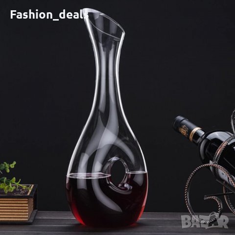 Нова гарафа за червено вино 1,2 л Кристален аератор Графин за маса, дом Подарък, снимка 3 - Други - 35957612