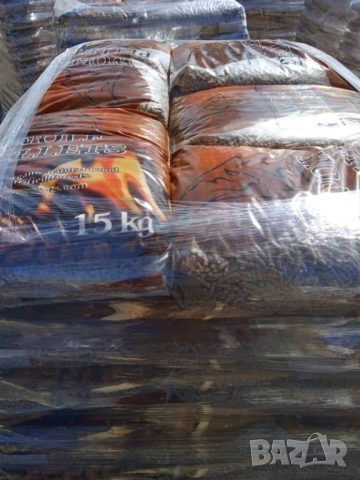 ПЕЛЕТИ "ВЪЛК" клас А1 70% бук и 30% иглолистна, снимка 4 - Пелети - 36155602