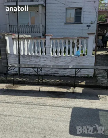 Алуминиева маса разтегателна 3.65 д. 68 ш. от Германия, снимка 4 - Маси - 50034144