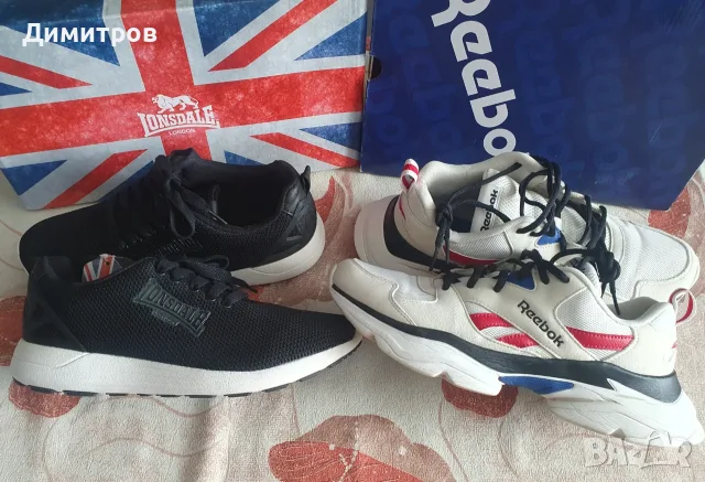 Комплект маратонки Reebok и Lonsdale