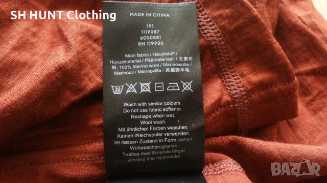 Lundhags Gimmer Merino Lt Ms 100% Merino Wool размер M блуза 100% Мерино Вълна - 302, снимка 14 - Блузи - 41630043