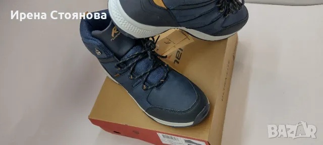 Мъжки зимни боти Runners, син цвят 45, снимка 11 - Мъжки боти - 49270062